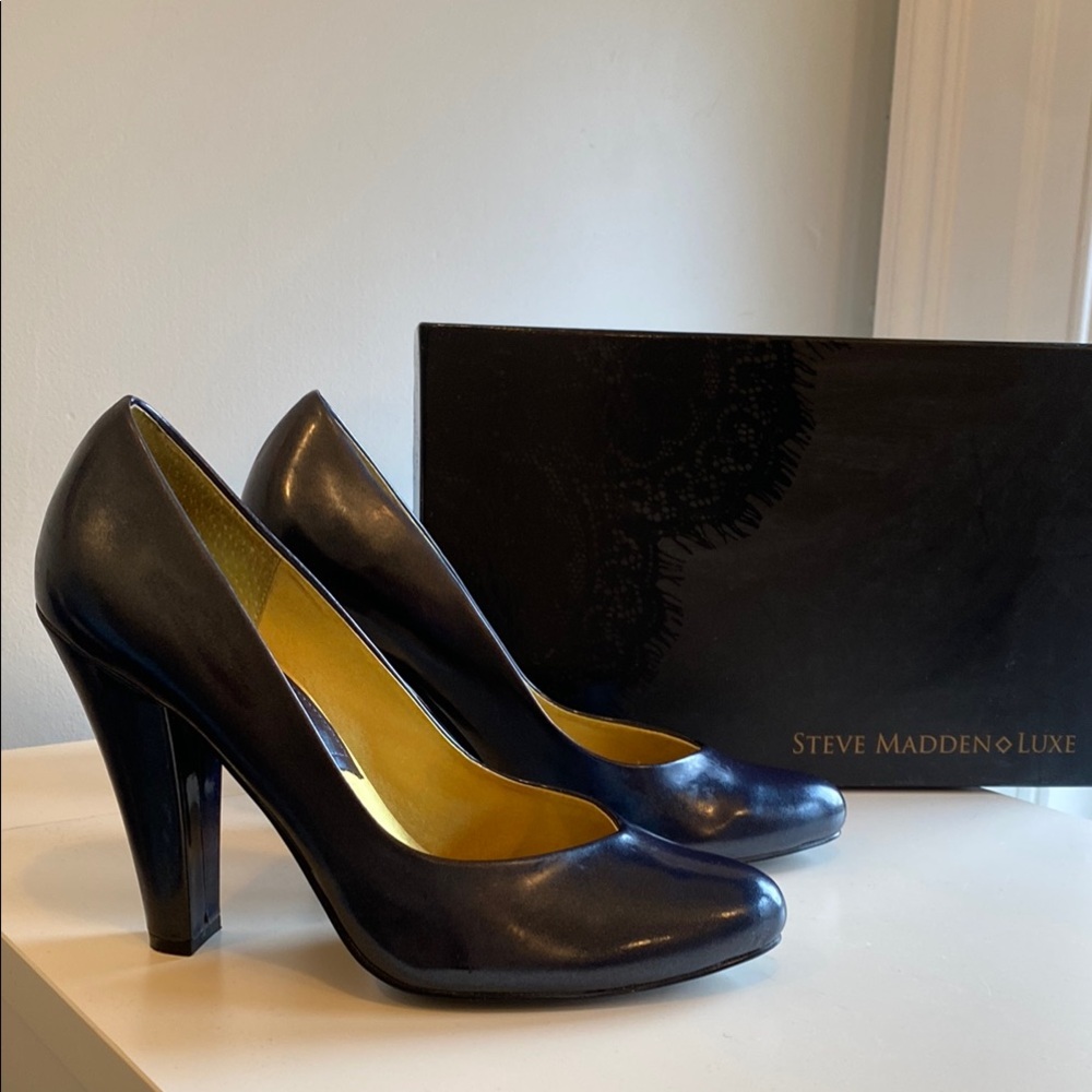 Steve Madden Luxe Eggplant Heels